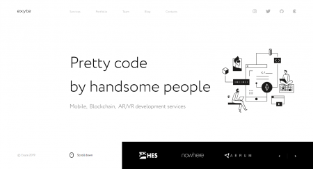 Доработка сайта exyte.com оптимизация запросов к серверу