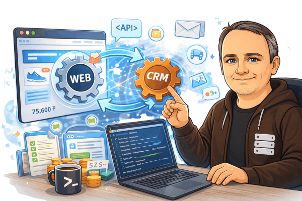 Интеграция CRM с сайтом: превращайте каждого посетителя в клиента